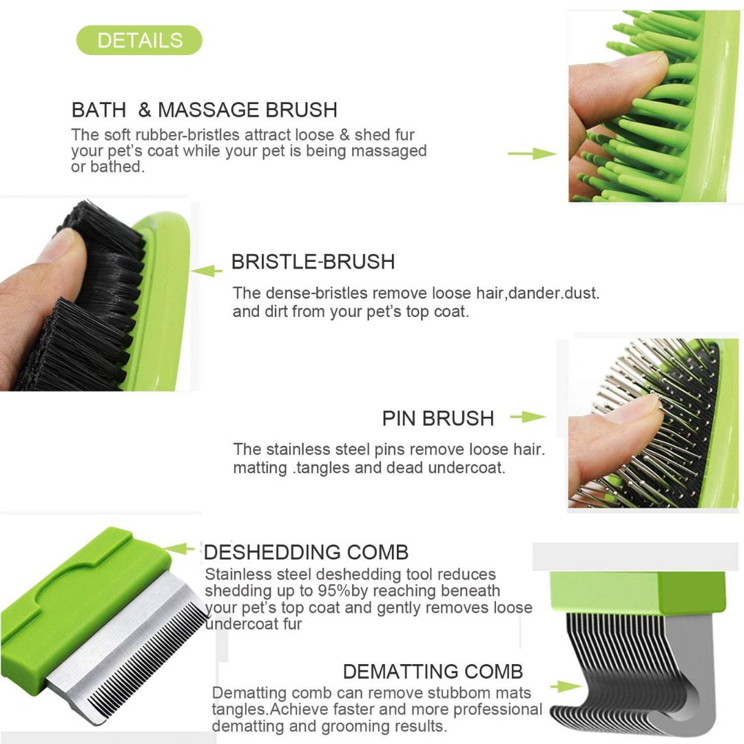 PurrfectGroom™ All-in-One Pet Brush